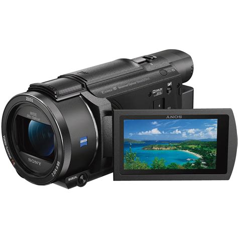 sony handycam fdr-ax53|sony fdrax53 b 4k hd video recording camcorder black.